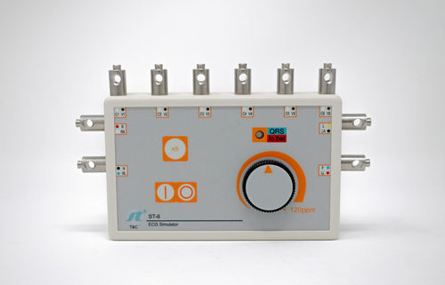 ECG患者シミュレーター - ST-6 - Lessa - 心肺治療用 / 携帯型 / プラスチック製