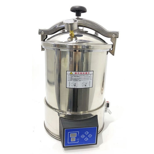 スチーム医療用減菌器 - 18HD - Hefei Qianbaijian Medical Equipment - 携帯型 / 電動式 / ステンレススチール製