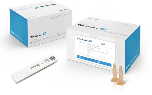 心臓血管病検査キット - Optical Q™ - OptiBio Co., Ltd. - cTnI / 心筋トロポニンT / 血清
