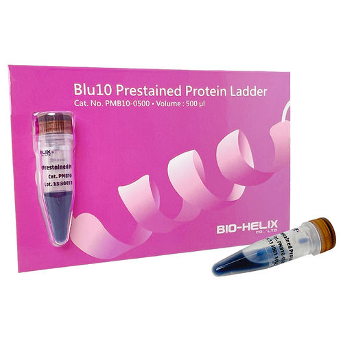 タンパク質ラダー試薬 - Blu10 - Bio-Helix - ウェスタンブロット法用 / 尿素 / pH
