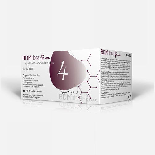 インスリン注入用針 - Ibra Fine - MEDISEC Healthcare - 無菌 / 皮下 / ペン型