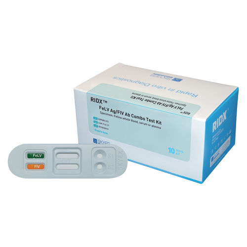 ネコ白血病迅速検査キット - RIDX® - SKYER, Inc. - ネコ科の動物用 / 抗原 / 抗体