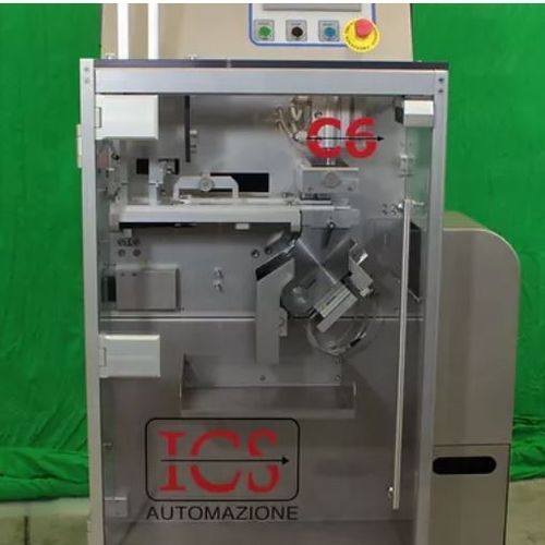 自動デブリスタリングマシン - C6 - Nuova ICS Automazione - 真空 / コンパクト / 圧縮用
