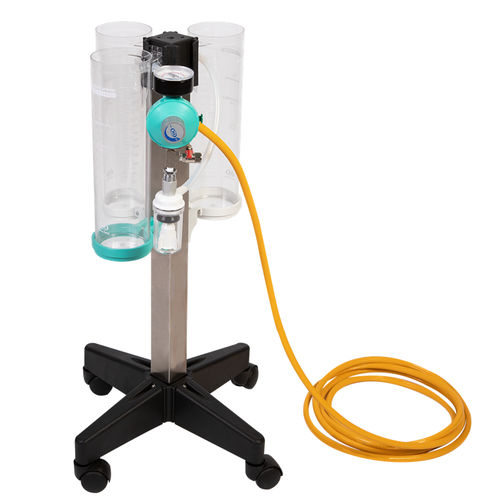 空気圧式医療用吸引器 - SC2013 - Yung Kang Medical Device - キャスター付き