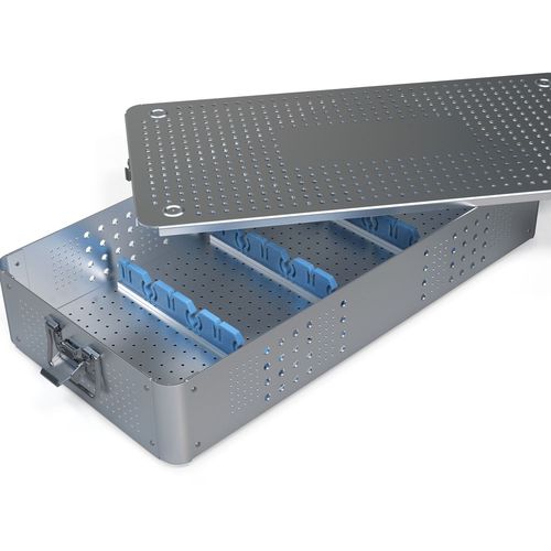 医療器具用滅菌コンテナ - HX-LSC - Jiangsu Huaxi Medical Equipment - 内視鏡用 / 消耗品用 / ステンレススチール製
