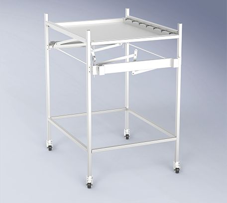 医療用カート - T-480 - Jiangsu Huaxi Medical Equipment - 医療機器用 / 積載用 / 人間
