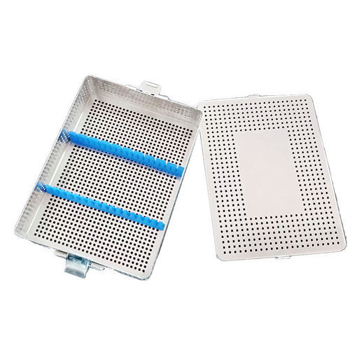 医療器具用滅菌コンテナ - HX-PESC - Jiangsu Huaxi Medical Equipment - 内視鏡用 / ステンレススチール製 / 有孔