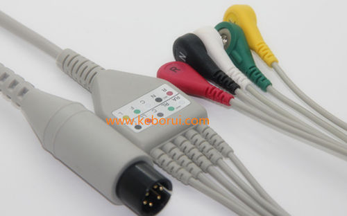 ECGケーブル - KG010485SI - Shenzhen Keborui Electronics Co., Ltd