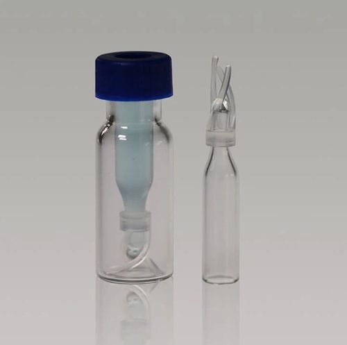 HPLC用フラスコ - ND9 Micro-Inserts - ZHEJIANG AIJIREN TECHNOLOGY INC. - ガスクロマトグラフ用 / ホウケイ酸ガラス製 / 目盛り付