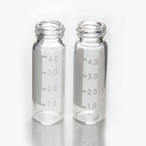 HPLC用フラスコ - 4ml - ZHEJIANG AIJIREN TECHNOLOGY INC. - ホウケイ酸ガラス製 / ネジ蓋付き
