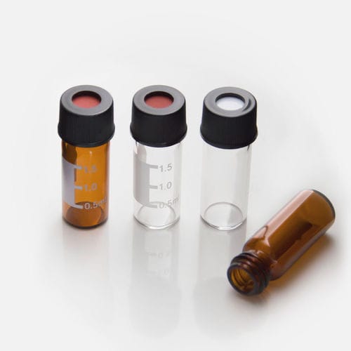 HPLC用フラスコ - 10-425 Screw Neck Vials With Cap - ZHEJIANG AIJIREN TECHNOLOGY INC. - ガスクロマトグラフ用 / ガラス製 / 目盛り付