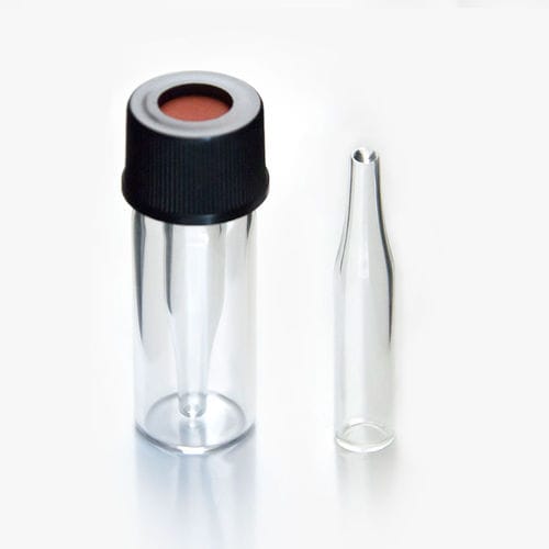HPLC用フラスコ - Conical Bottom Micro-Inserts - ZHEJIANG AIJIREN TECHNOLOGY INC. - ガスクロマトグラフ用 / ガラス製 / 目盛り付