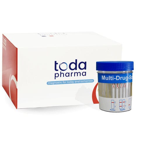 ドラッグ検診用検査キット - CUP ® - TODA PHARMA - 多薬剤 / 尿用 / イムノクロマトグラフィー