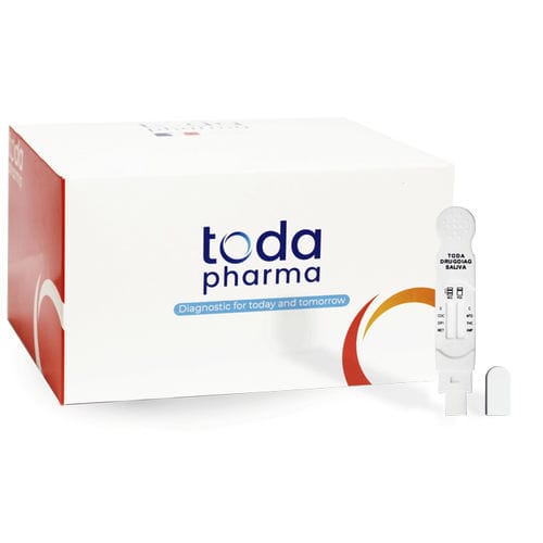 ドラッグ検診用検査キット - 6+® - TODA PHARMA - 薬剤用 / 唾液