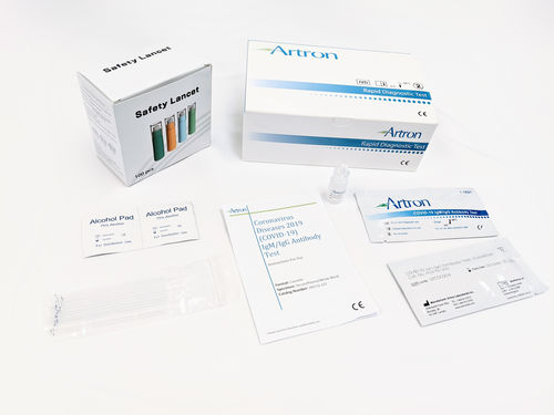 COVID-19用迅速検査キット - Artron Bioresearch Inc. - IgG / 免疫グロブリンM / SARS-CoV-2