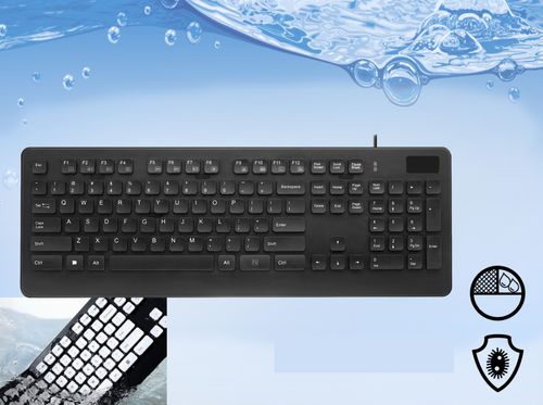 テンキー医療用キーボード - ATM-PK105 - Shezhen AITmon Technology Co,.Ltd - シリコン / 洗える / USB