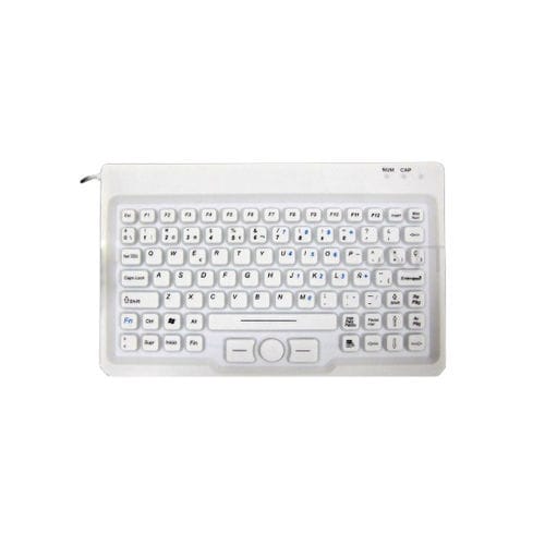 ポインティングデバイス付き医療用キーボード - ATM-SK415 - Shezhen AITmon Technology Co,.Ltd - テンキー / シリコン / 洗える