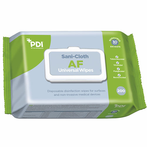 床・表面用ウェットティッシュ - Sani-Cloth® AF Universal - PDI International - 100枚入り / 200枚入り / 40枚入り