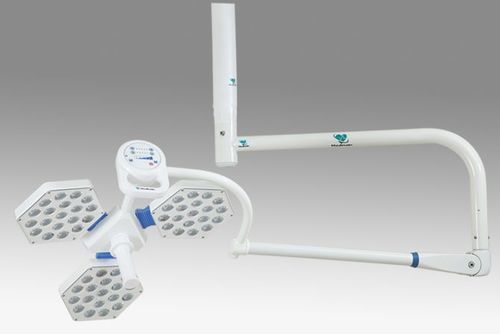 壁取り付け式無影灯 - Vega 3 - Medinain - 天井取付け / LED / 手術室用