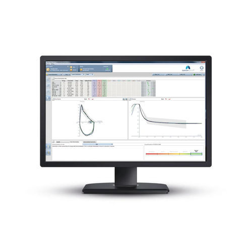 リポーティング用ソフト - SentrySuite™  - JAEGER MEDICAL - 分析 / 管理用 / トラッキング