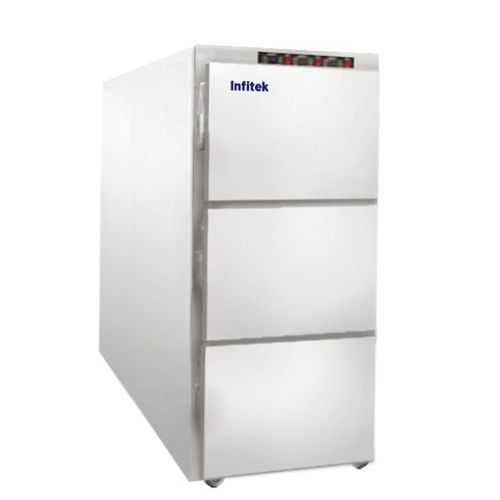 遺体担架用遺体安置棚 - MCFR-3000 - Infitek - 3体 / 正面投入 / 冷却