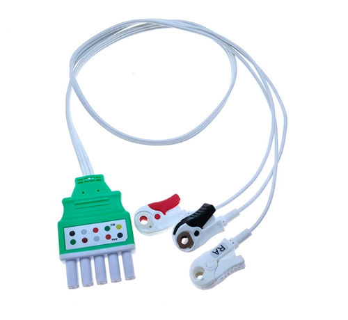 3芯ECGケーブル - EL103SA-SM1 - Shenzhen Redy-Med Technology Co.,Ltd - 5芯