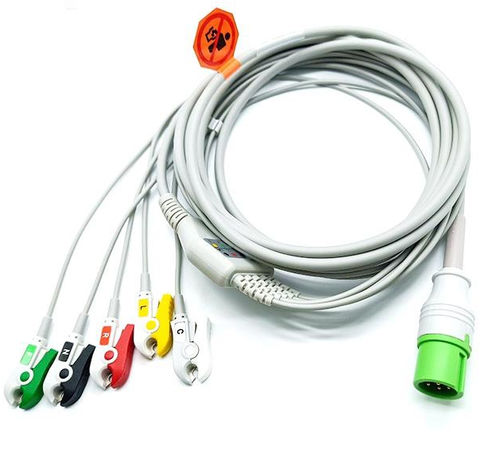 3芯ECGケーブル - EC203SA-317 - Shenzhen Redy-Med Technology Co.,Ltd - 5芯