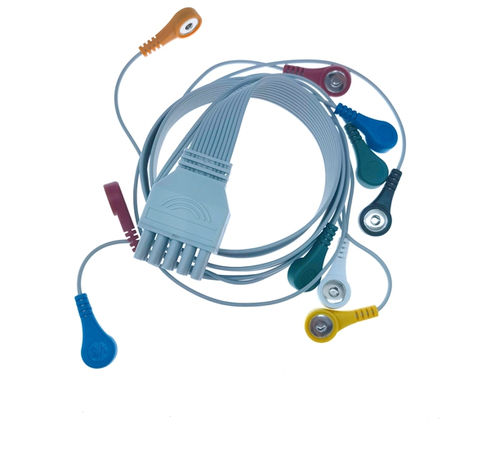 ホルター心電図用ECGケーブル - VC210SA-034 - Shenzhen Redy-Med Technology Co.,Ltd - 10芯