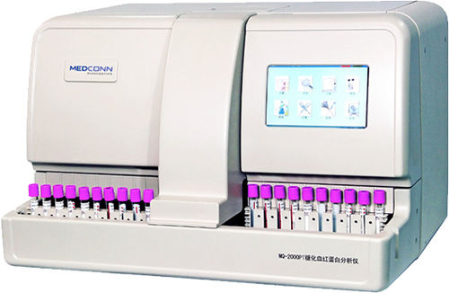 自動糖化ヘモグロビン分析装計 - MQ-2000PT - Medconn Diagnostics - 臨床診断 / 卓上 / タッチスクリーン式