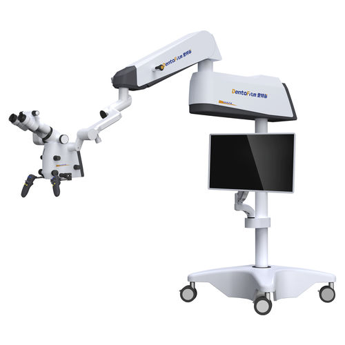歯科用手術顕微鏡 - VISTA - Hefei DentaFlim Medical Equipment - キャスター付き