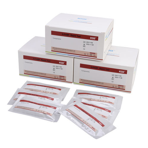 心筋梗塞迅速検査キット - Shenzhen kangshengbao Biotechnology Co., Ltd. - h-FABP / 血清 / 血漿用