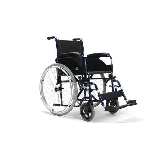 手動式車椅子 - 708 S50 24' - Vermeiren Medical Equipment - 屋外 / 折りたたみ式 / レッグレスト付き
