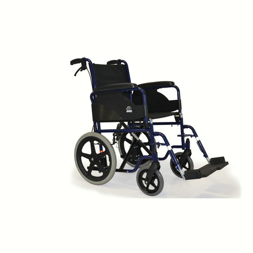 パッシブ車椅子 - 708 S50 16' - Vermeiren Medical Equipment - 屋外 / 折りたたみ式 / 黒