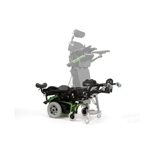 電動車椅子 - Forest3 SU - Vermeiren Medical Equipment - 屋外 / スタンドアップ / 黒