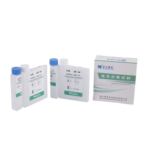 クレアチンキナーゼ検査キット - F002 series - Zhejiang Kangte Biotechnology Co., Ltd. - 心筋梗塞 / 診療所用 / 血清