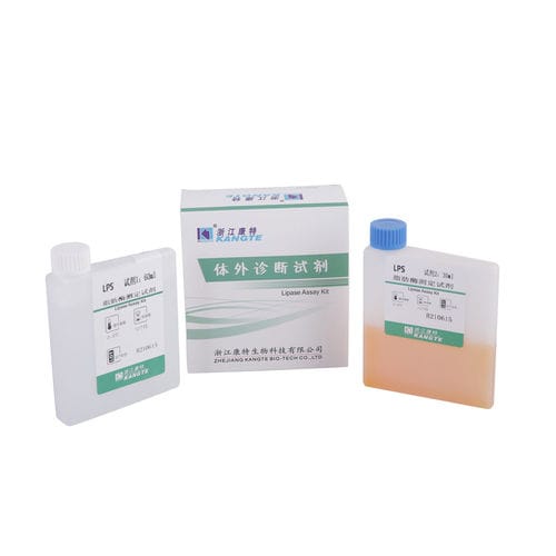 リパーゼ検査キット - G003 series - Zhejiang Kangte Biotechnology Co., Ltd. - 胃腸疾患 / 血清 / 比色