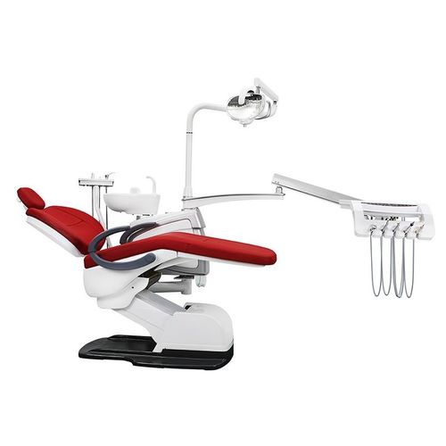 フレキシブル ヘッドレスト付き歯科ユニット - CQ - 218 - Guangzhou Chuang Qi Medical Equipment - 衛生システム付き / デリバリーシステム付き / LEDライト付き