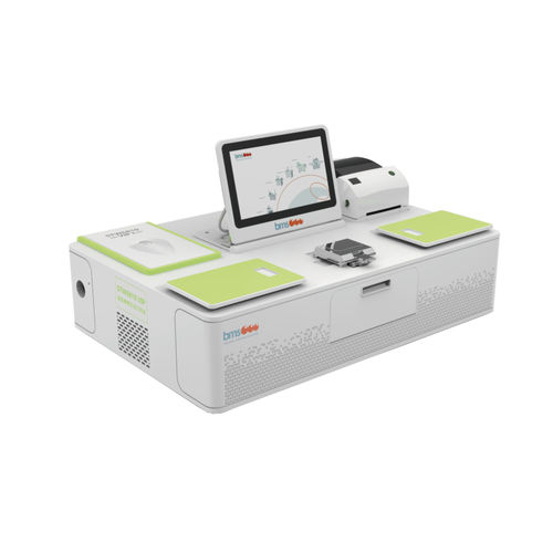自動ワークステーション - STW6810VIP-I - Wuhan bms medicaltech Co., Ltd - 計量 / 血液バッグを閉じる用 / キャスター付き