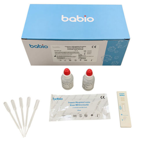 心臓血管病検査キット - Jinan Babio Biotech - 抗体 / cTnI / マイオグロビン用