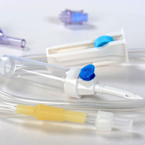 インスリン輸液セット - IV01 DF/180 - Sunrise Medical Technology - ポリエチレン / ポリ塩化ビニル / 点滴筒付き