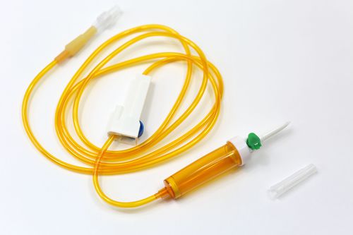 化学療法用輸液セット - IV04 DF/150R - Sunrise Medical Technology - ポリ塩化ビニル / 点滴筒付き / Yポートコネクター付き