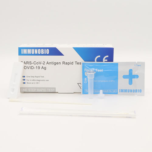 COVID-19用迅速検査キット - Hangzhou Immuno Biotech Co., Ltd - 抗原 / プロテイン / SARS-CoV-2