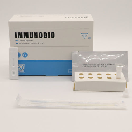 セルフテスト迅速検査キット - Hangzhou Immuno Biotech Co., Ltd - COVID-19用 / IgG / 免疫グロブリンM