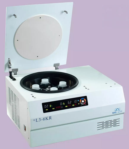 実験用遠心機 - L3-6KR - Hunan Kecheng Instrument Equipment Co.,Ltd. - 診療所用 / 多機能 / 血液