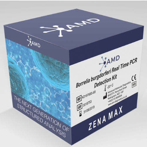 ボレリア・ブルグドルフェリ検査キット - Zena Max  - Advanced Molecular Diagnostics Ltd. - 感染病用 / 鉛 / 血清
