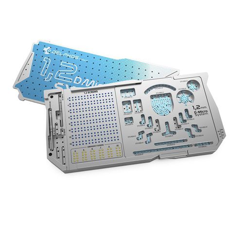顎顔面外科手術用器具一式 - System D Micro S - for 1,2mm plating system - Delphos Implants