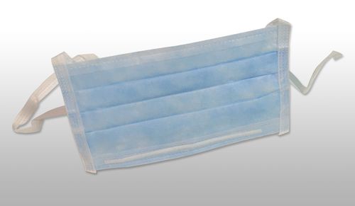 ハーフフェイス防護マスク - 9901 - Medegen Medical Products - 大人用 / 1箱50枚入り / 青
