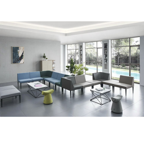 待合室用ソファー - SJ5202-3 - Foshan Oshujian Furniture Manufacturing Co., Ltd - 診療室用 / 2人用 / 3人用