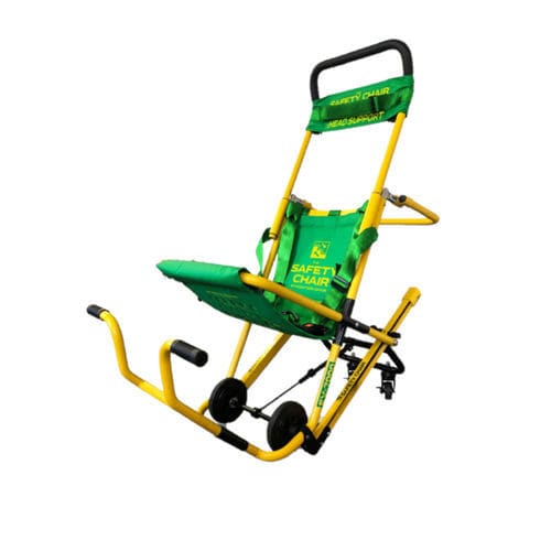 階段昇降避難車 - EV-7000 - Safety Chair International - 折りたたみ式 / キャスター付き / 肥満患者用