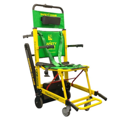 階段昇降避難車 - EV-8000 - Safety Chair International - 折りたたみ式 / キャスター付き / 肥満患者用